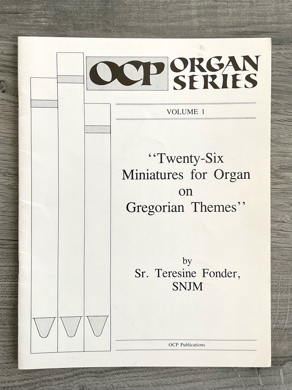 26 Miniatures for Organ on Gregorian Themes Sr. Teresine Fonder Sheet Music